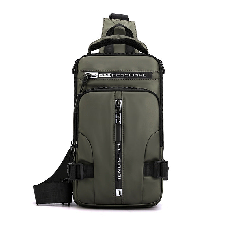 Men’s Waterproof Nylon Sling Backpack – Smart, Stylish & Functional