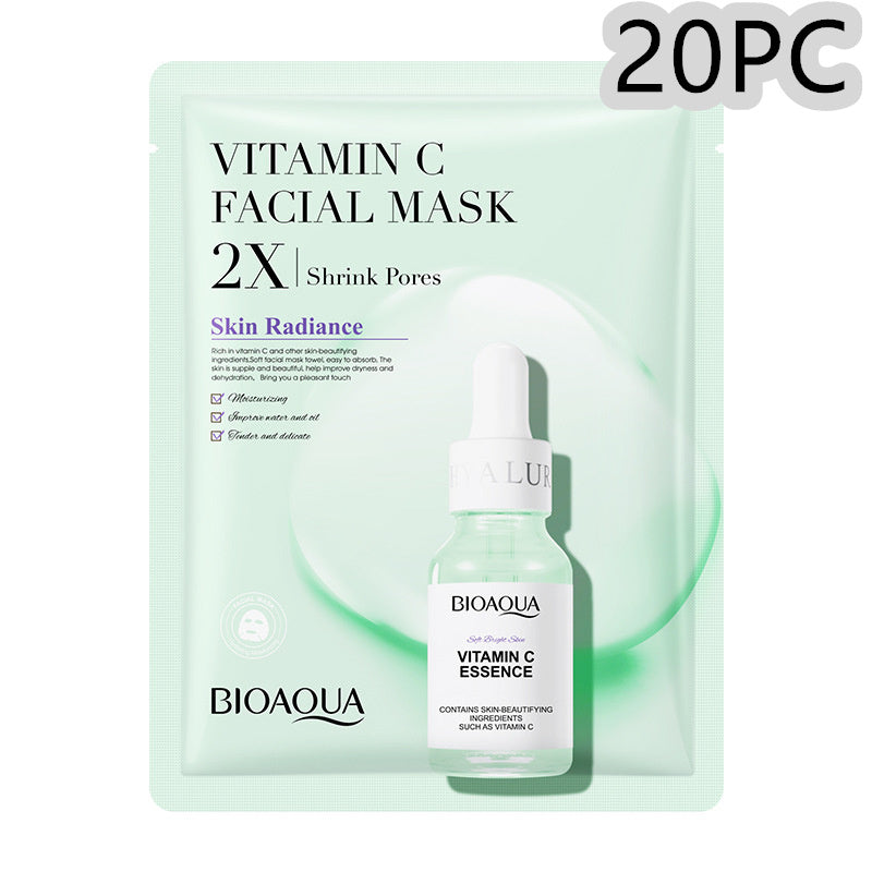 Collagen Face Mask – Moisturizing & Firming Sheet Mask with Hyaluronic Acid