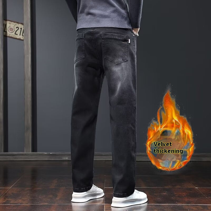 Loose Straight Fit Casual Jeans – All-Day Comfort, Street-Ready Style