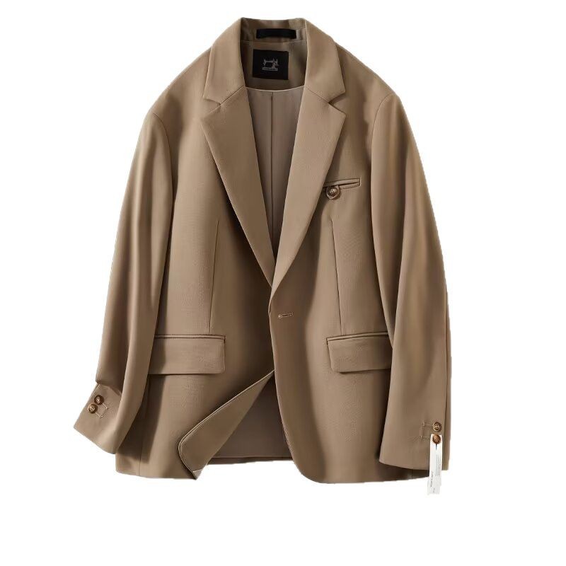 Men’s High-Sense Lightweight Blazer – Spring & Autumn Casual Suit Jacket