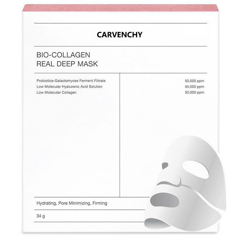 Deep Collagen Overnight Facial Sheet Mask – Low Molecular Collagen Hydration & Firming