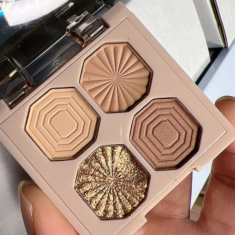 Ladies Fashion Eyeshadow Palette Diamond Four Colors