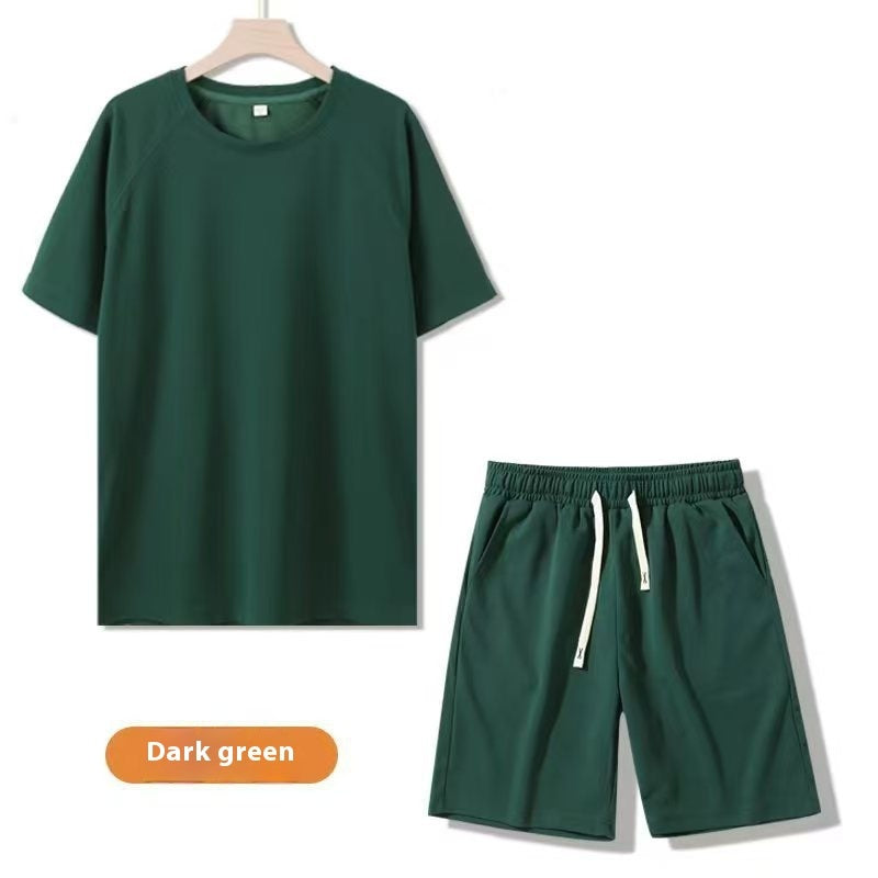 Summer Suit Men's Short Sleeve Breathable