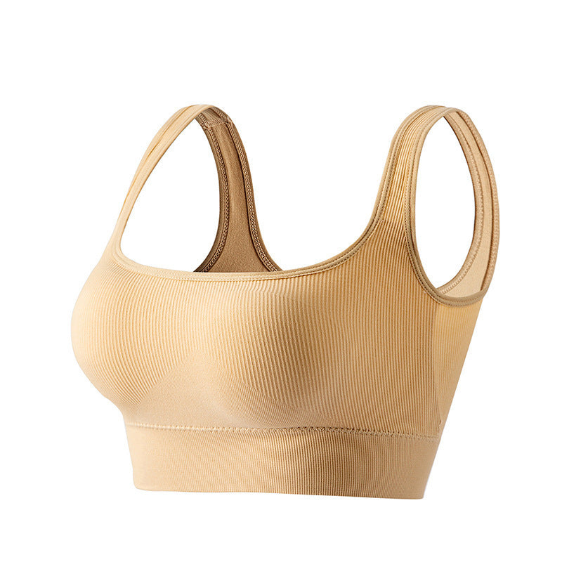 Large Size Push Up No Steel Ring Women's Sports Vest