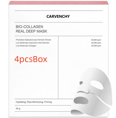 Deep Collagen Overnight Facial Sheet Mask – Low Molecular Collagen Hydration & Firming