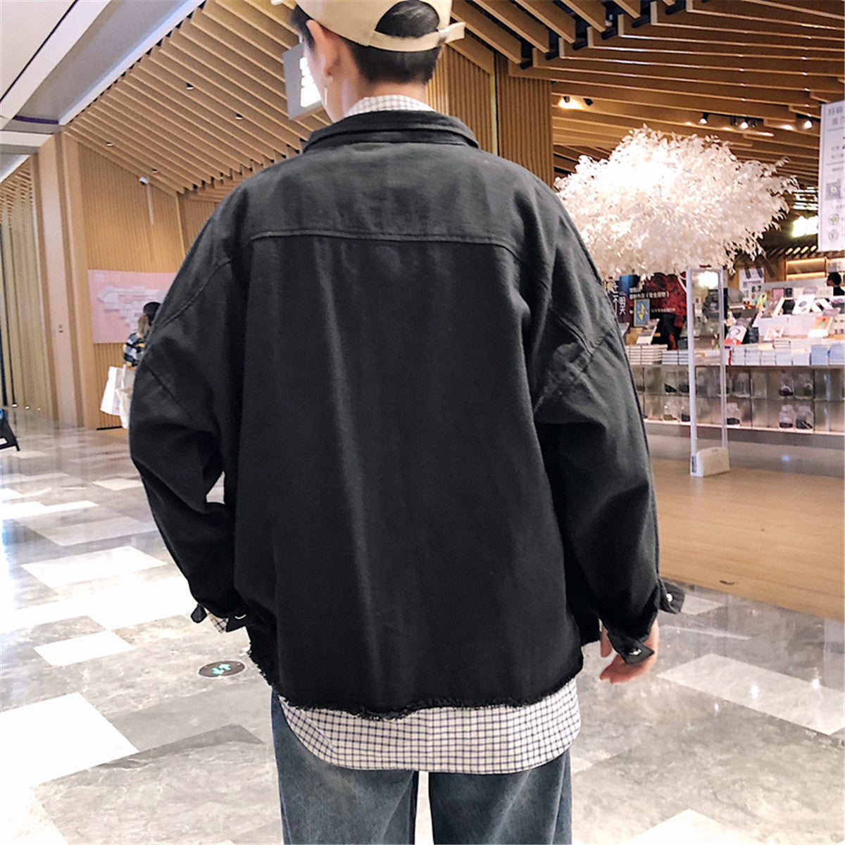 Men’s Korean-Style Loose Casual Jacket – Hong Kong Streetwear-Inspired Shirt Coat