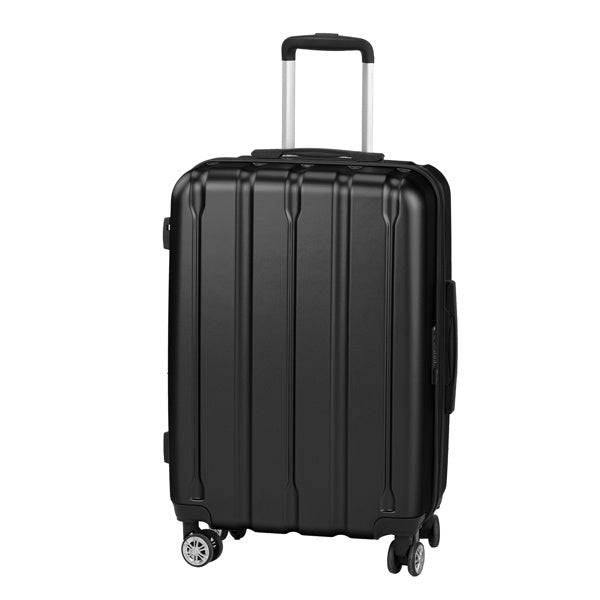 Three In One Set With Vertical Stripe Pattern ABS PC Luggage, 20in, 24in, 28in ABS