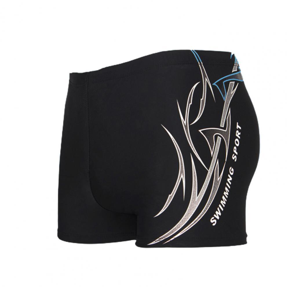New Men's Boxer Plus Size Swimming Shorts