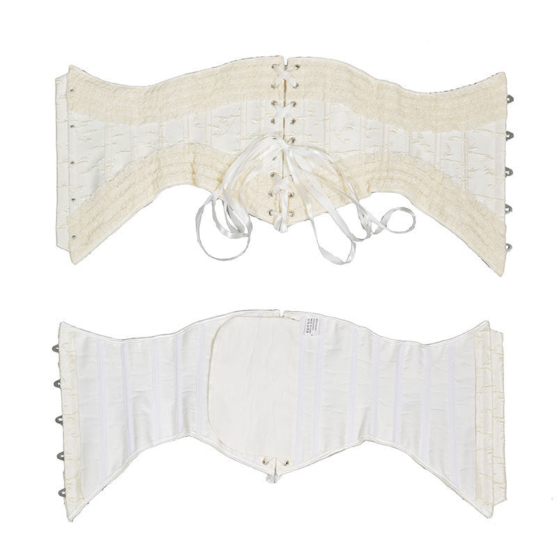 30cm Long 5-button Fishbone Lolita Lace Waist Seal
