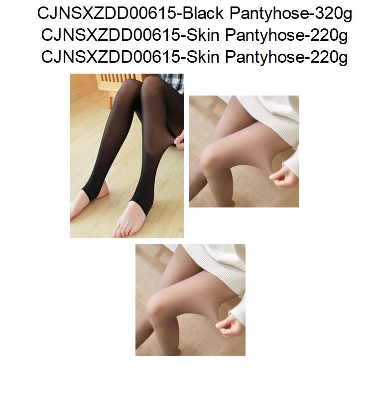Spring and autumn thin skin penetrating single layer pantyhose