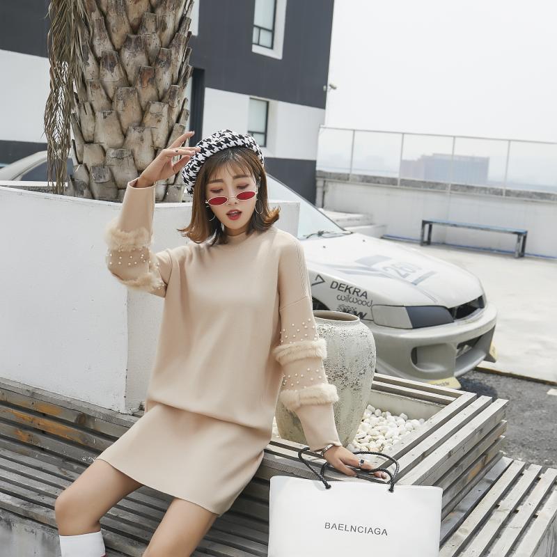 Half high neck pullover sweater