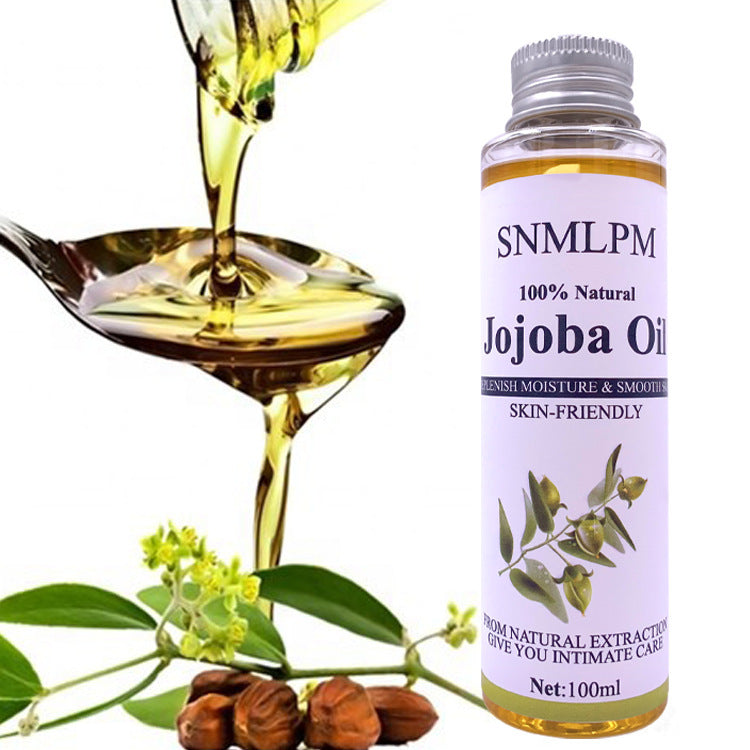 Premium Cold‑Pressed Jojoba Massage Oil – Deep Moisture for Body & Face