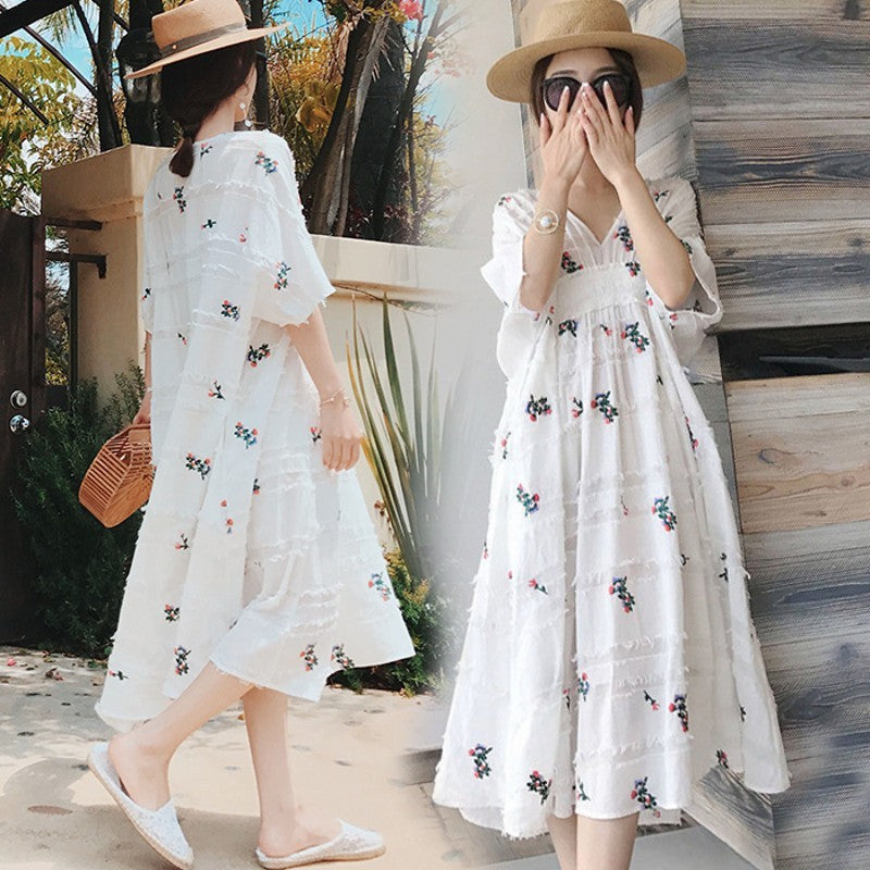 Maternity Dress Summer Dress Fashion New Maternity Dress