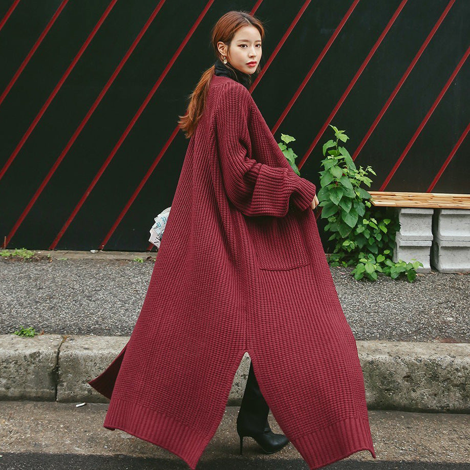 Oversized wide loose sweater