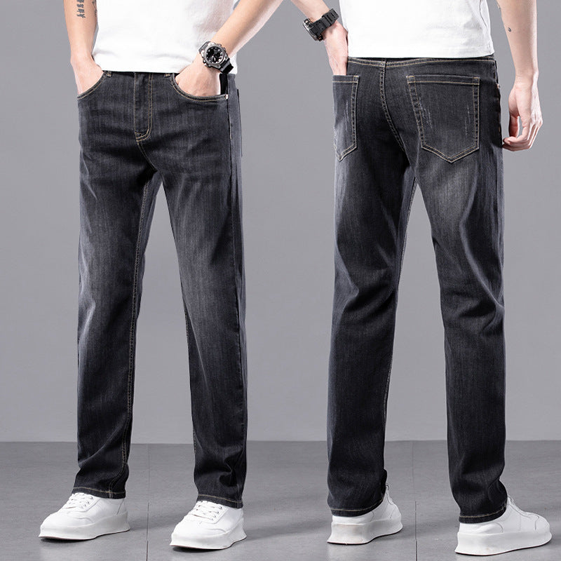 Men's Slim Stretch Straight Casual Pants – Comfort Meets Class