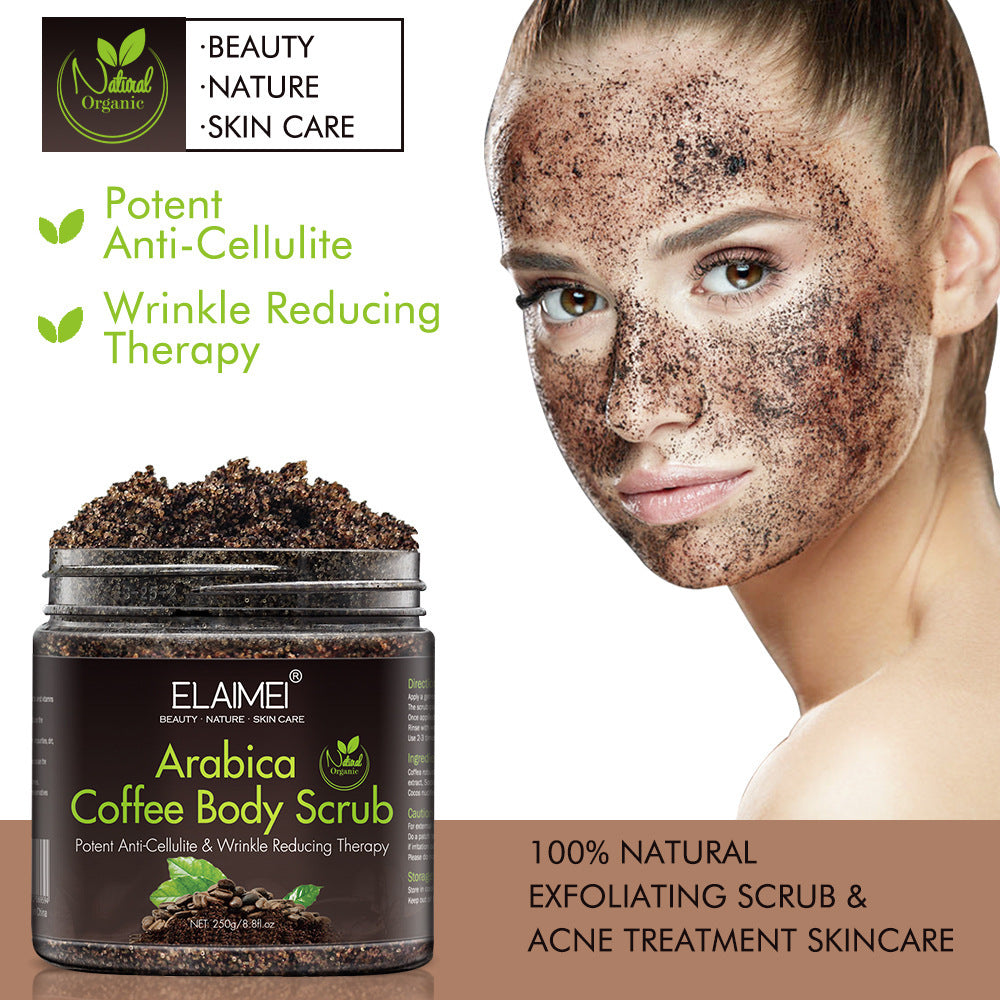 Moisturizing Coffee Body Scrub – Natural Exfoliant for Smooth Skin