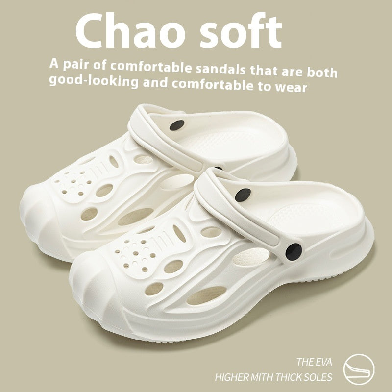 Men’s Outdoor Non-Slip Color-Matching Sandals – Stylish & Traction-Ready