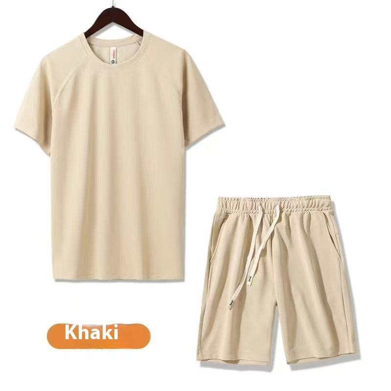 Summer Suit Men's Short Sleeve Breathable