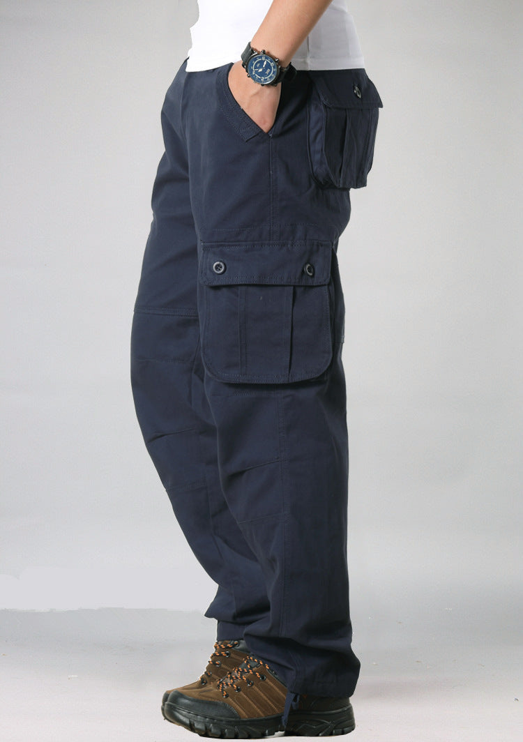 Men’s Fashion Overalls – Streetwear-Inspired Utility Trousers with Adjustable Straps