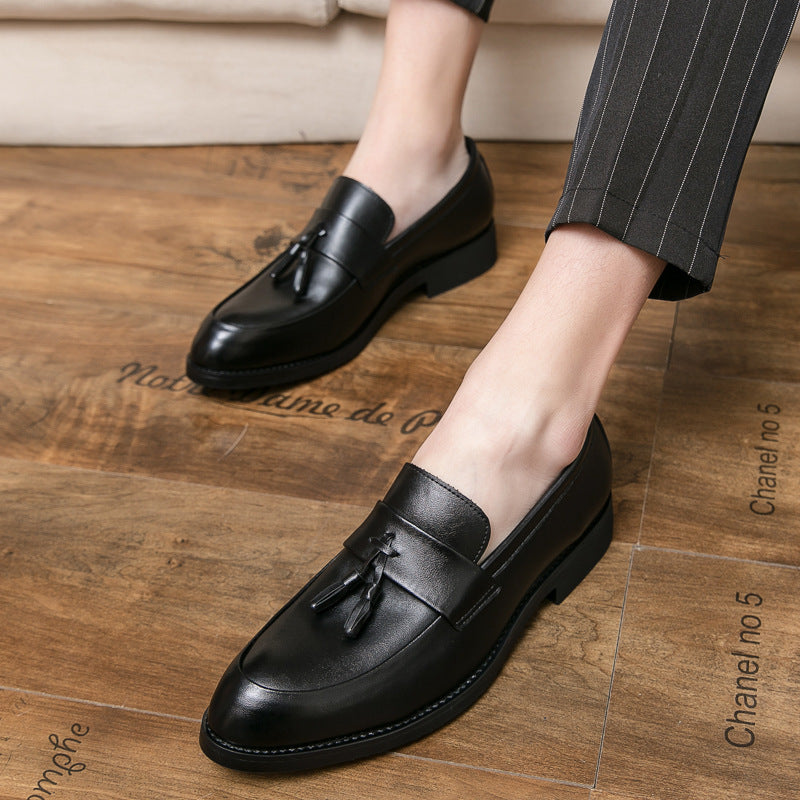 Men’s Four-Seasons Breathable Slip-On Business Casual Shoes – Easy On, All-Weather Comfort
