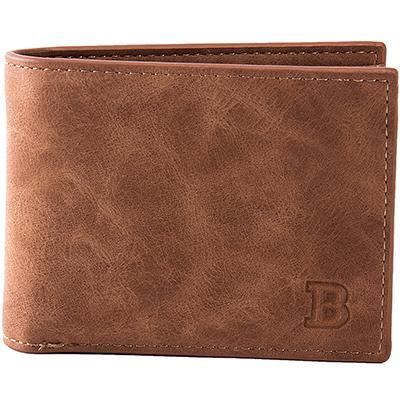 Men’s Classic Leather Wallet – Slim Bifold with Card Slots & Cash Pocket