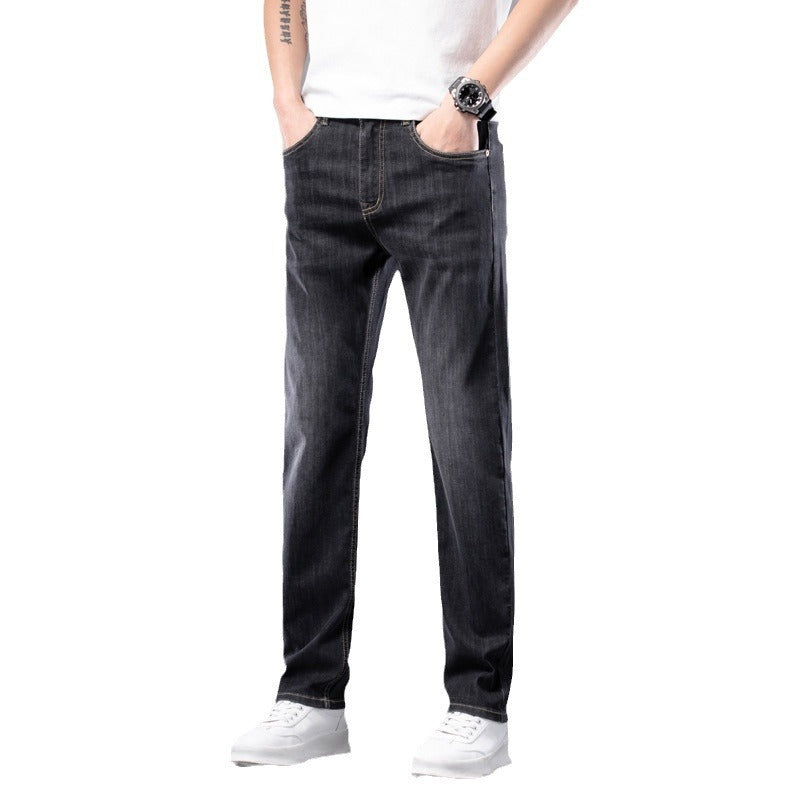 Men's Slim Stretch Straight Casual Pants – Comfort Meets Class