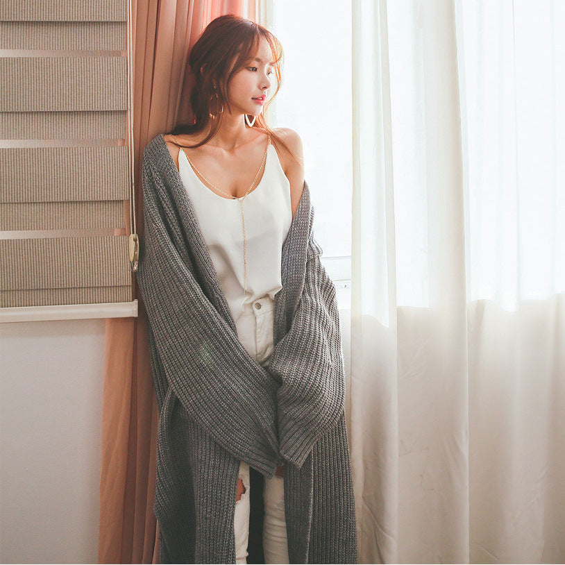 Oversized wide loose sweater