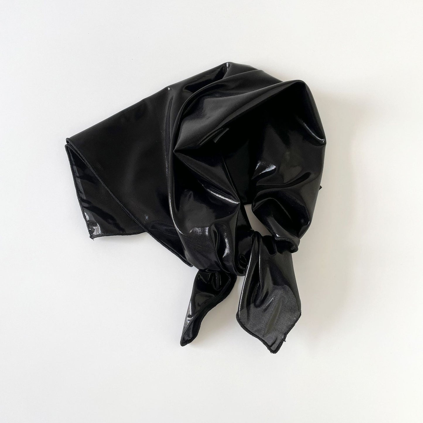 Liquid Silver Toe Cap Headscarf Y2g Square Scarf Wrapped Chest