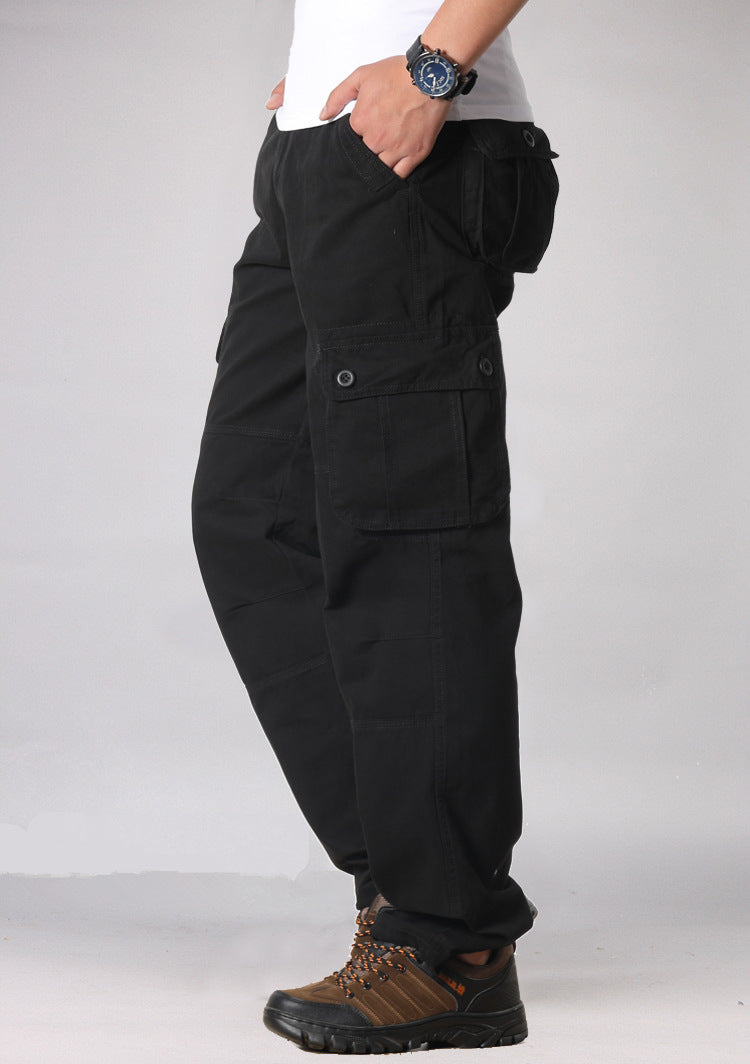 Men’s Fashion Overalls – Streetwear-Inspired Utility Trousers with Adjustable Straps