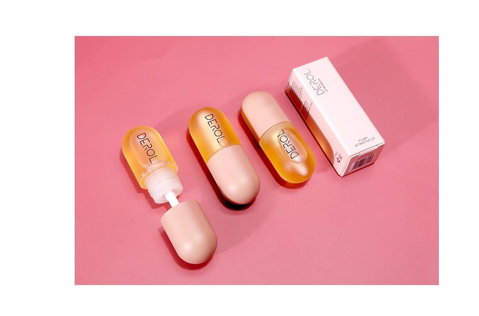 Instant Volume Lip Plumper Oil – Clear, Nourishing, Anti‑Fine‑Line Lip Serum
