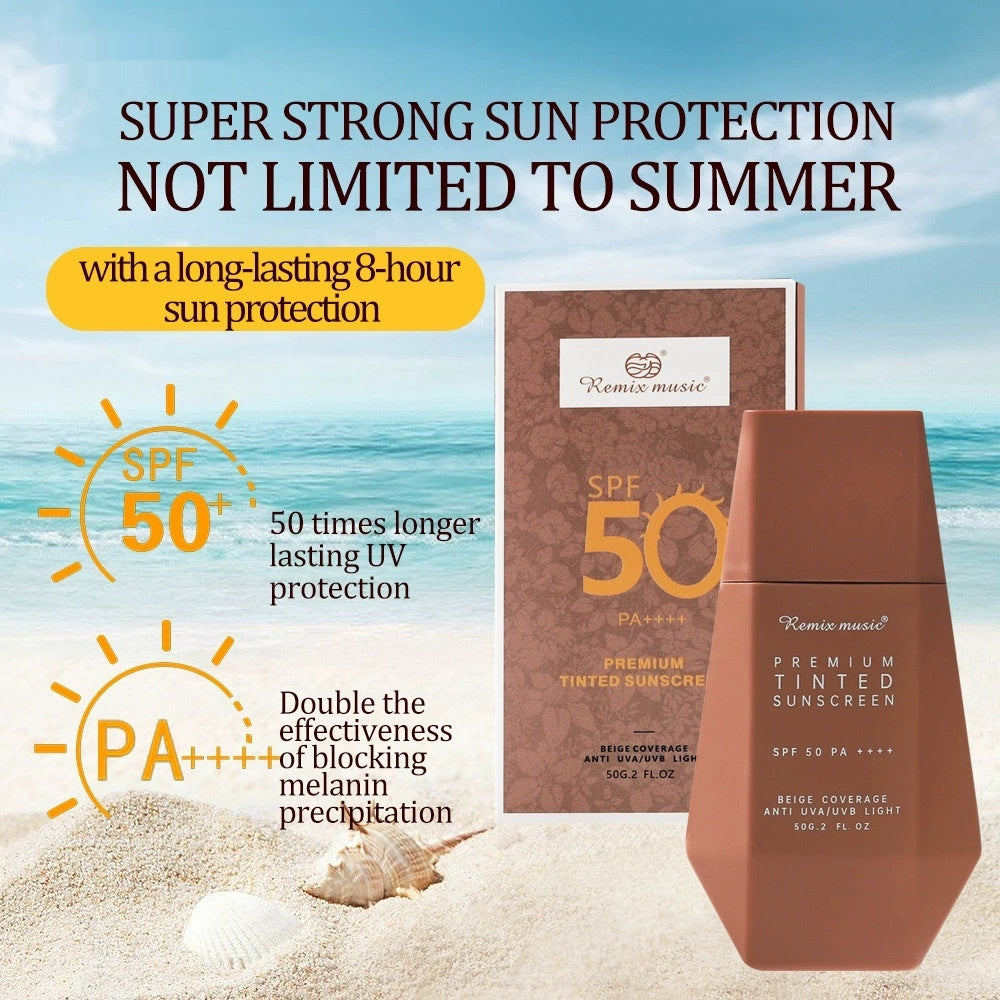 Broad Spectrum SPF 50 Face Sunscreen – Lightweight UV Protection for All Skin Types