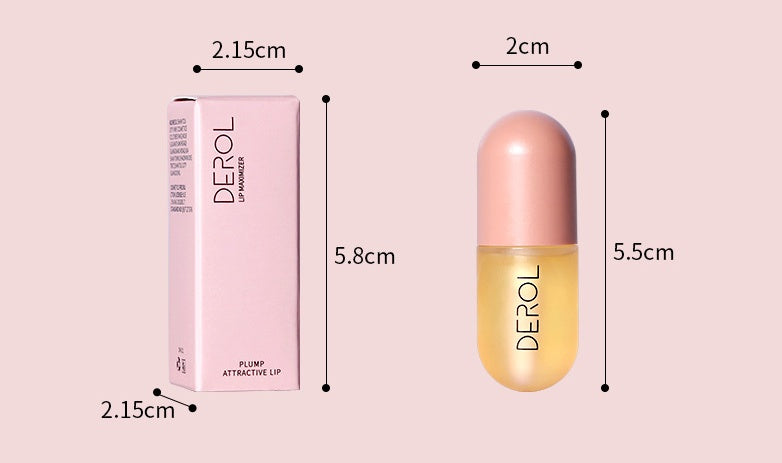 Instant Volume Lip Plumper Oil – Clear, Nourishing, Anti‑Fine‑Line Lip Serum