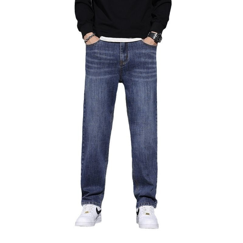 Loose Straight Fit Casual Jeans – All-Day Comfort, Street-Ready Style