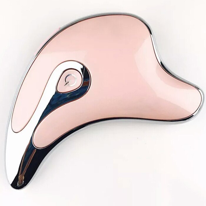Electric LED Gua‑Sha Facial Massager – Microcurrent & Heat Lifting Tool for Face Slimming & Rejuvenation