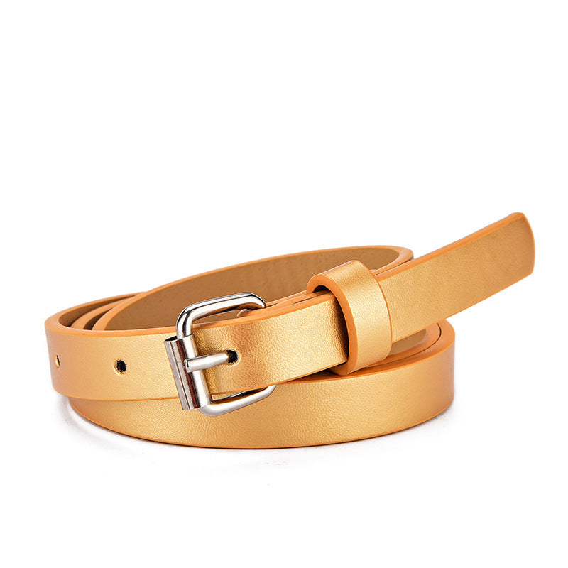 Ladies Kids Belts Heart Glitter Jeans Cropped