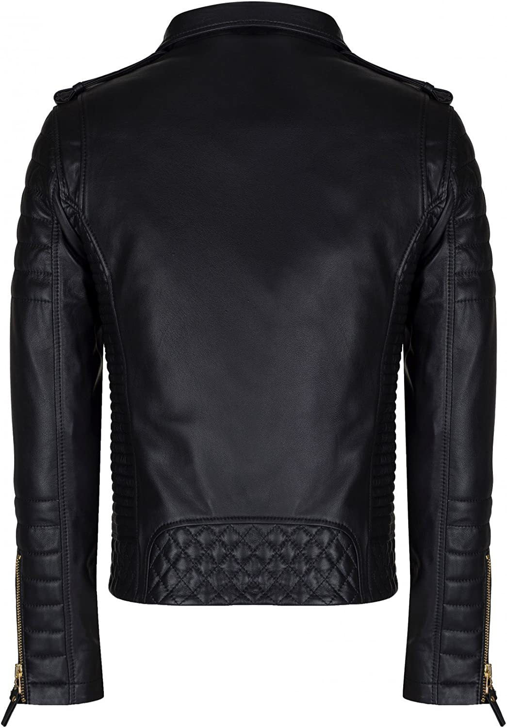 Thick Collar European And American Double Zipper Jacket