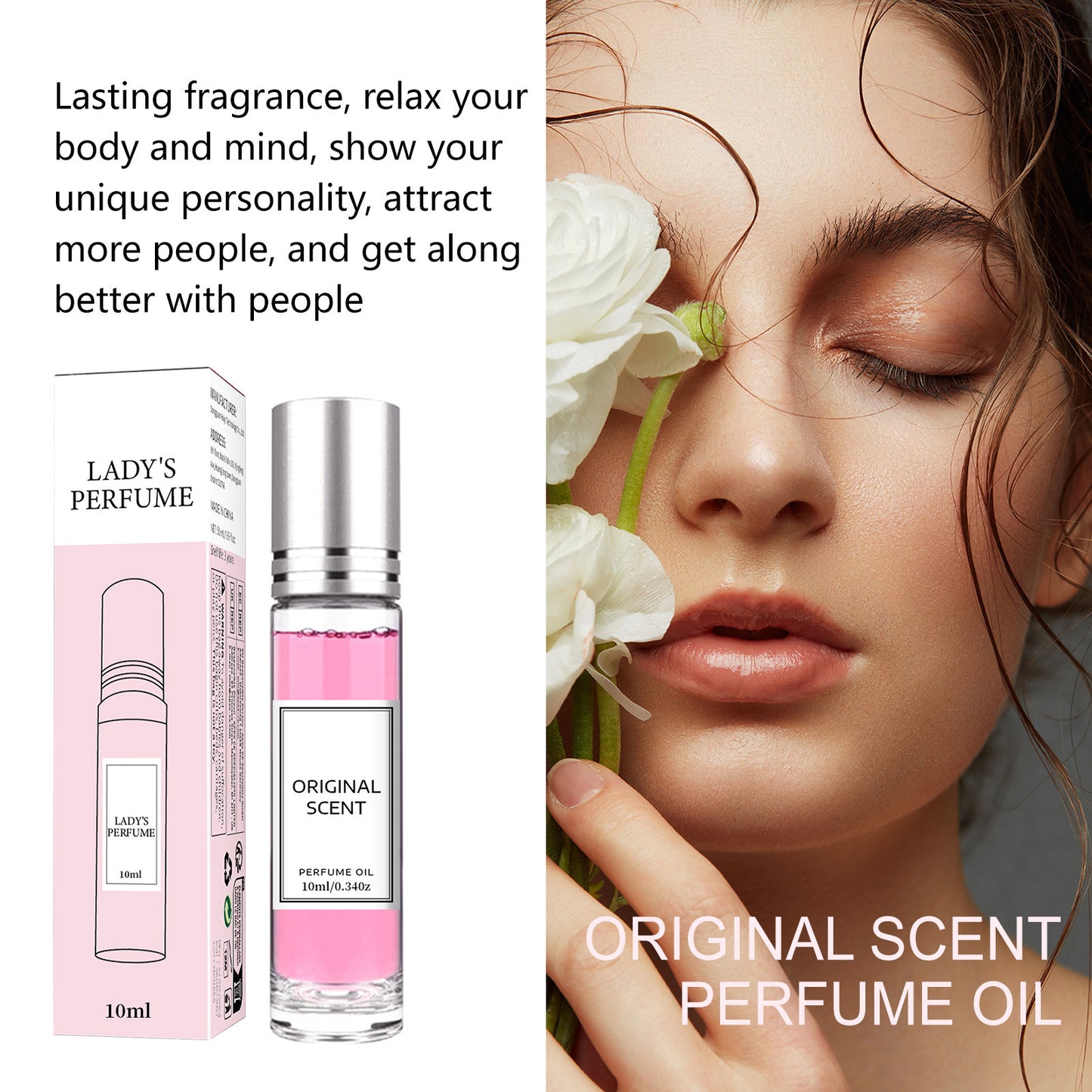 LADY 39 S PERFUME Natural Fresh, Light And Durable