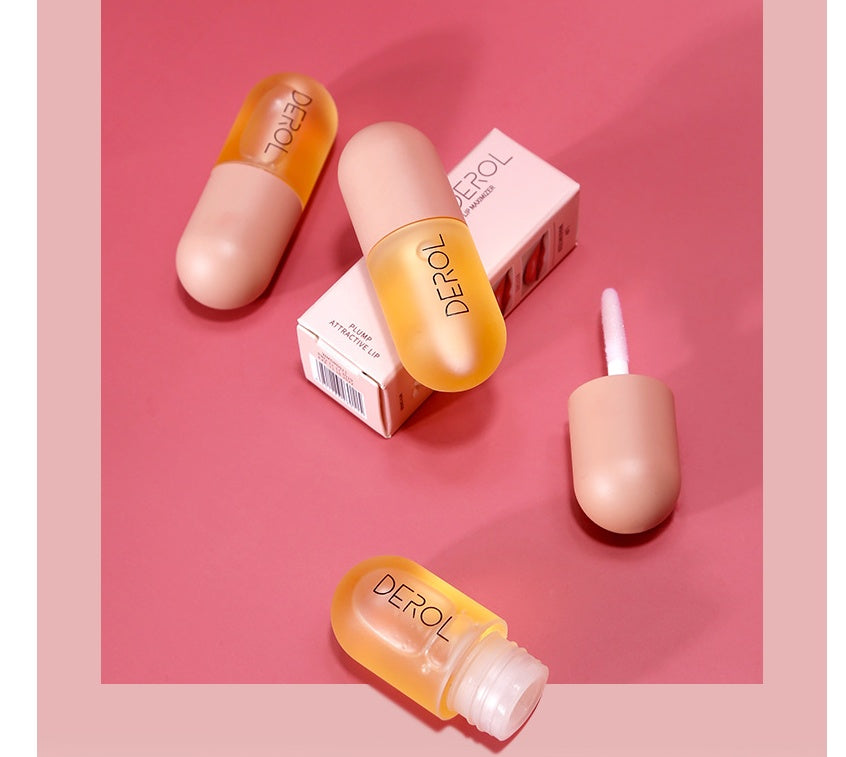 Instant Volume Lip Plumper Oil – Clear, Nourishing, Anti‑Fine‑Line Lip Serum