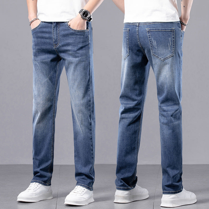 Men's Slim Stretch Straight Casual Pants – Comfort Meets Class