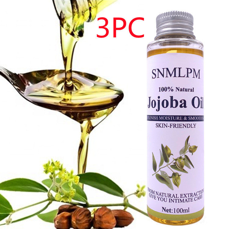 Premium Cold‑Pressed Jojoba Massage Oil – Deep Moisture for Body & Face