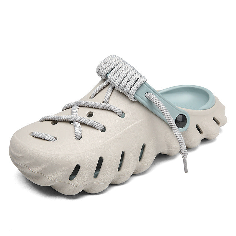 Hole Shoes Men's Summer Outdoor Non-slip xShit Feeling Beach Outdoor Sports Driving Dual-use