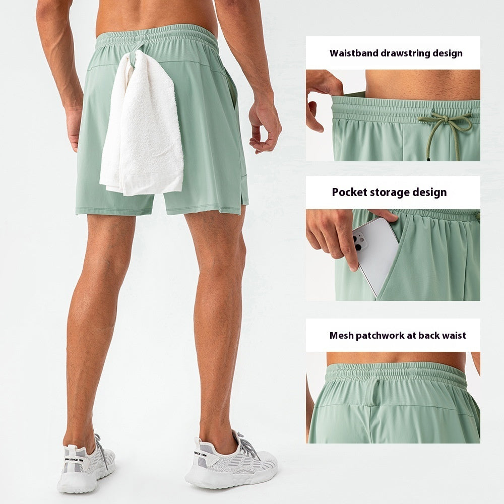 Quick-drying Running Fitness Summer Men's Loose Sports Shorts