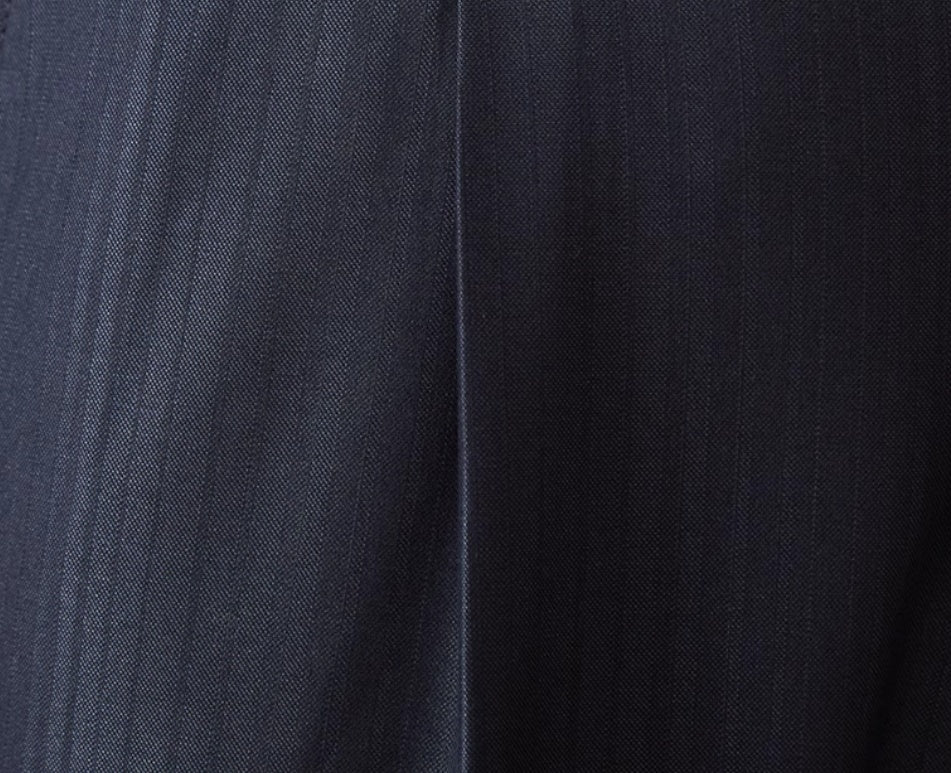 Men’s High-Waisted Gentry Striped Business Casual Trousers – Classic Straight Fit | NYLIXA