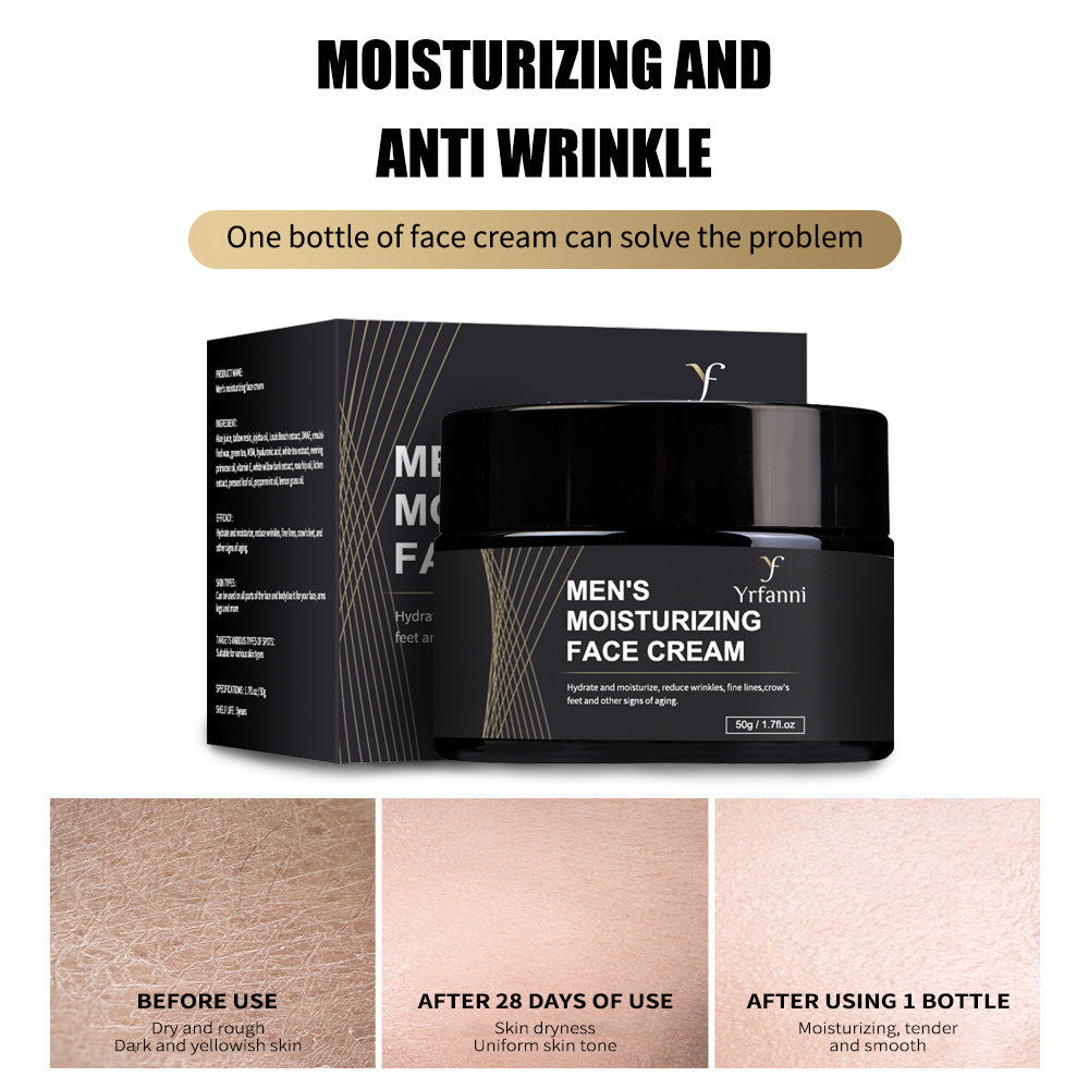 Men's Wrinkle Cream Moisturizing Refreshing