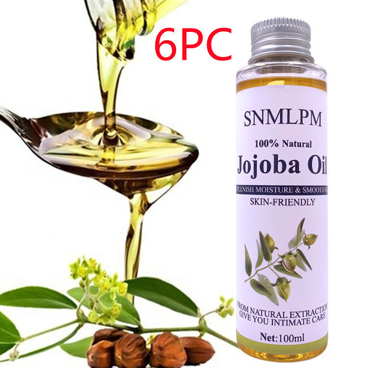 Premium Cold‑Pressed Jojoba Massage Oil – Deep Moisture for Body & Face