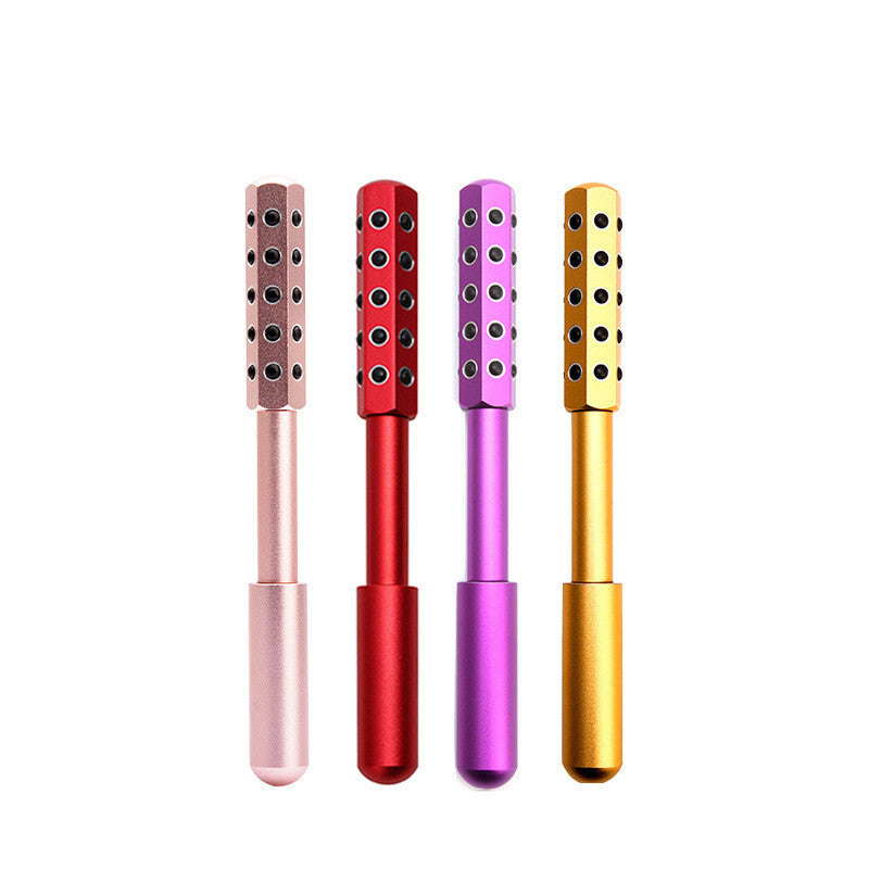 30‑Stone Germanium Beauty Stick Facial Roller – Anti‑Wrinkle Face Lift & Lymph‑Drainage Massage Wand