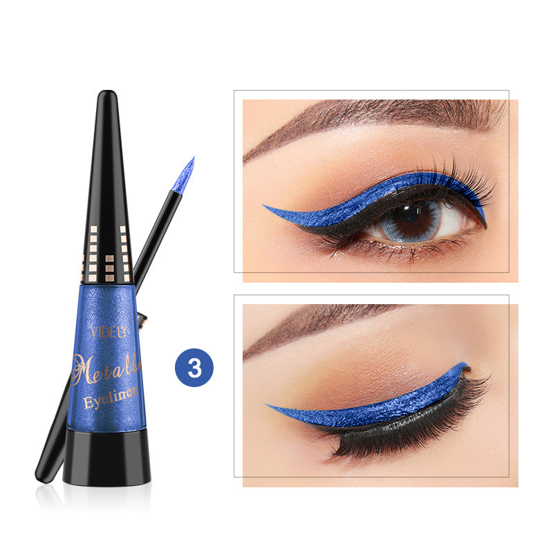 Pearlescent Liquid Eyeliner Pudaier Metal