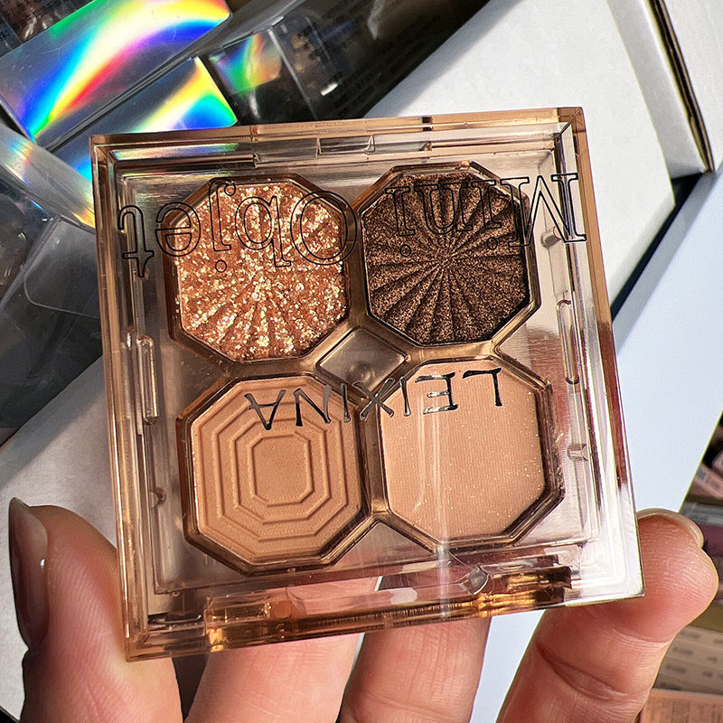 Ladies Fashion Eyeshadow Palette Diamond Four Colors