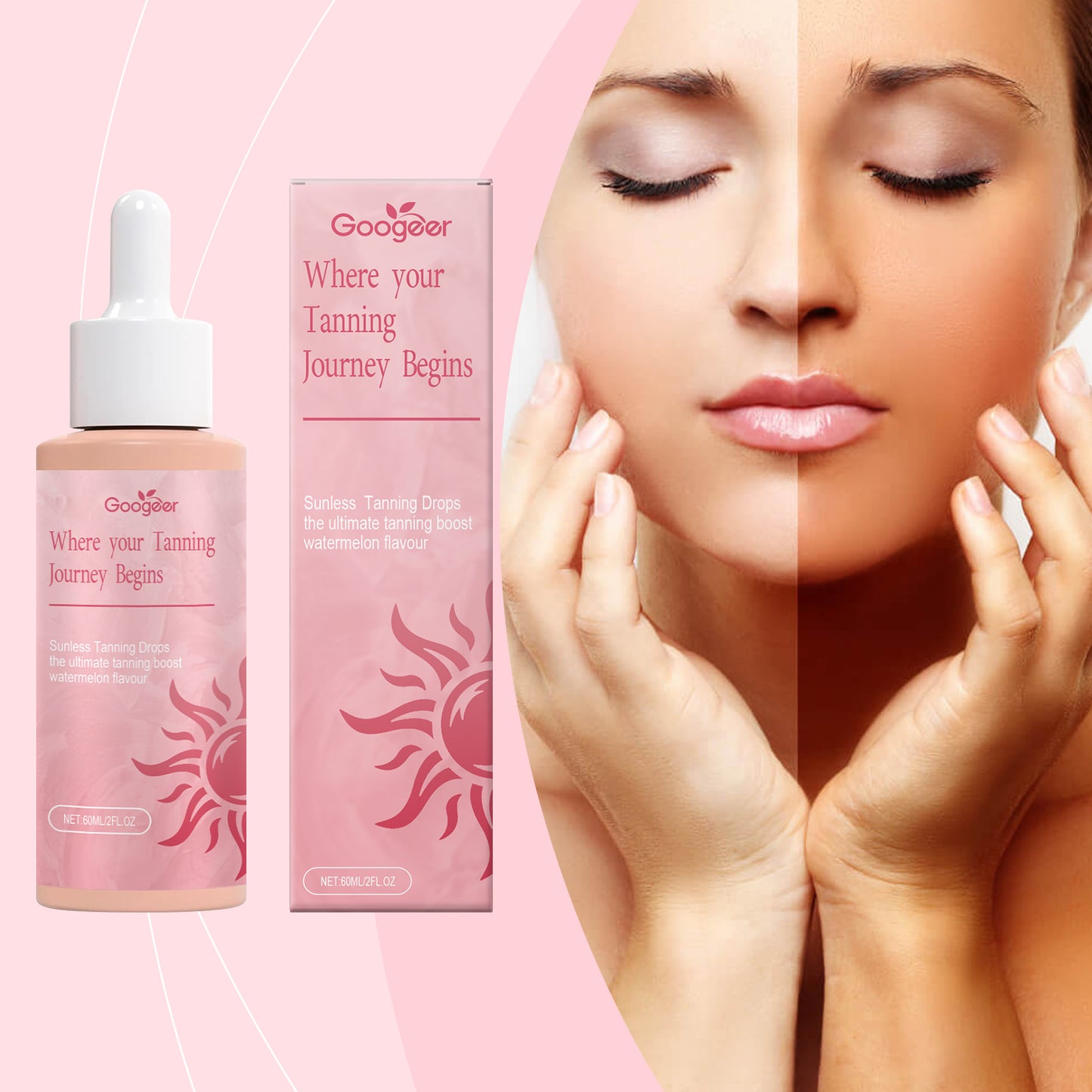 Googeer Self-Tanning Drops Body Treatment
