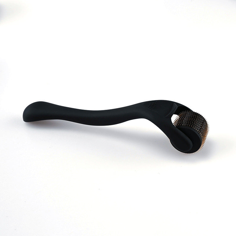 Matte Black Frosted Titanium Alloy Needle Roller Beard Roller